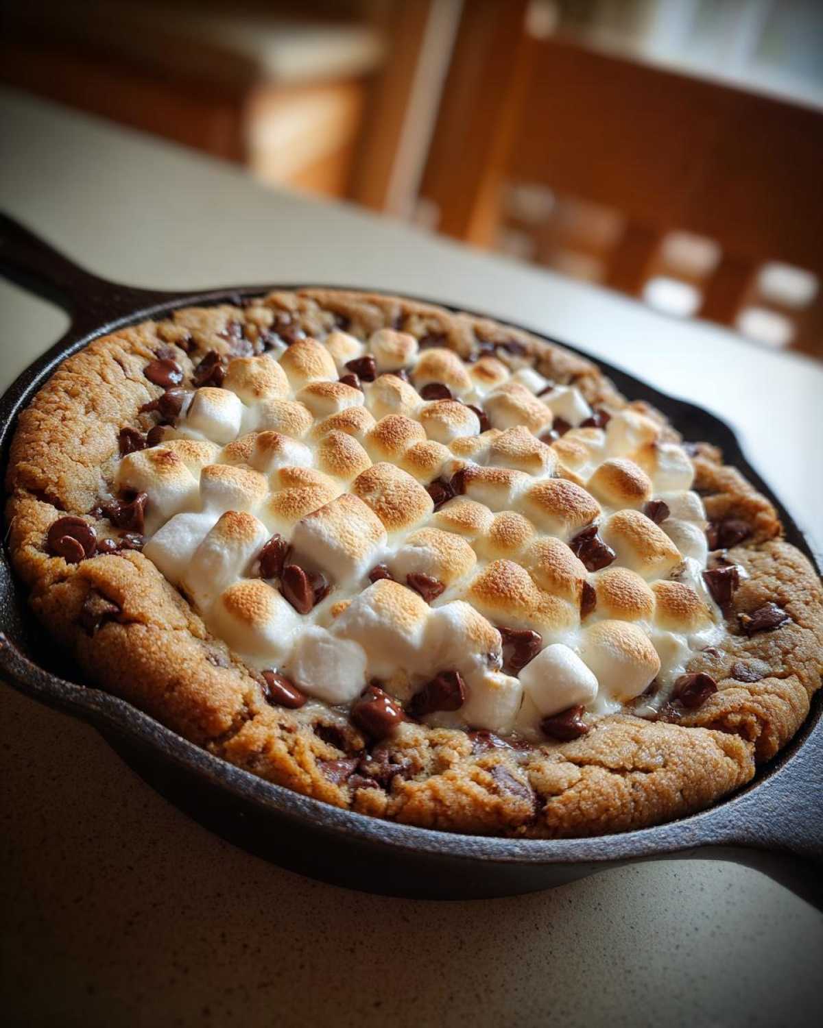 Hot Cocoa Cookie Skillet - detail 3