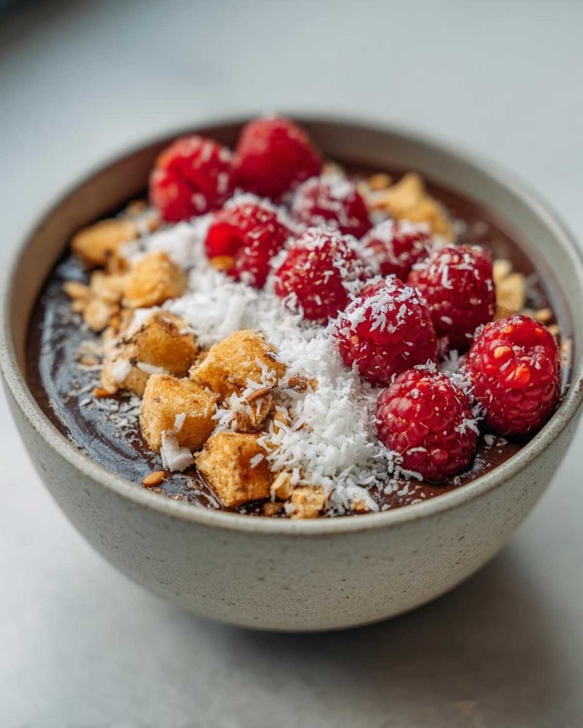 Hot Cocoa Smoothie Bowl - detail 2