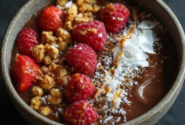 Hot Cocoa Smoothie Bowl