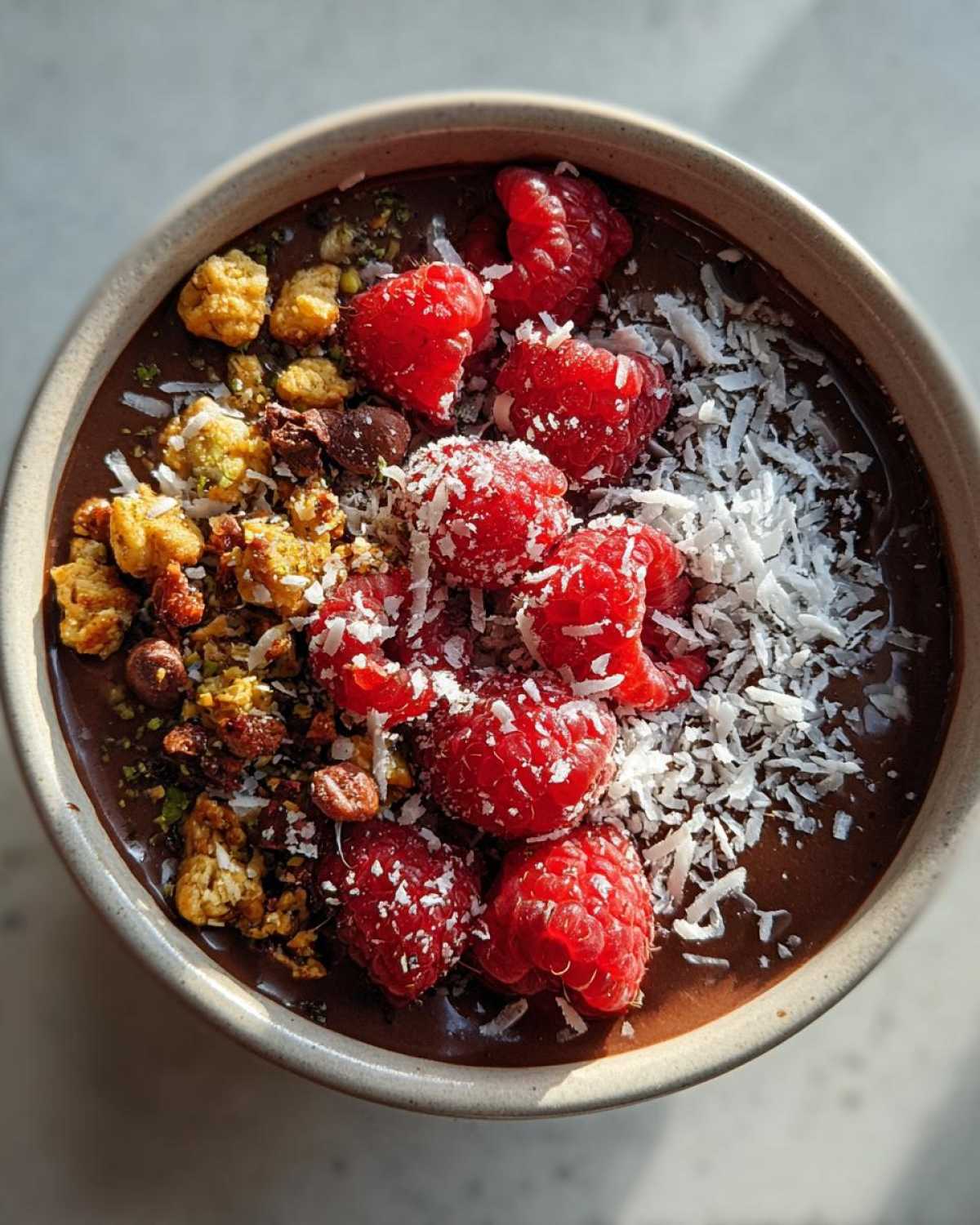 Hot Cocoa Smoothie Bowl - detail 4