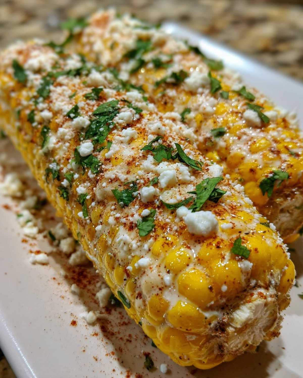 Instant Pot Mexican street corn - detail 1