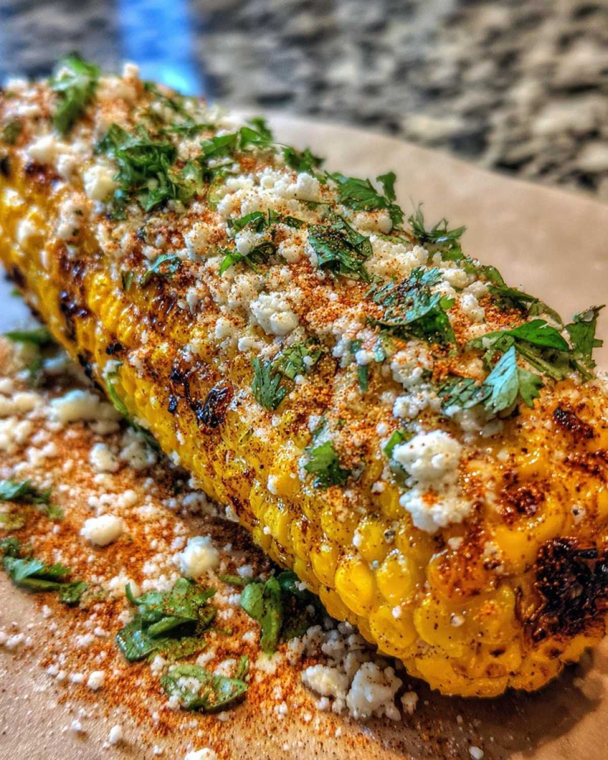 Instant Pot Mexican street corn - detail 2