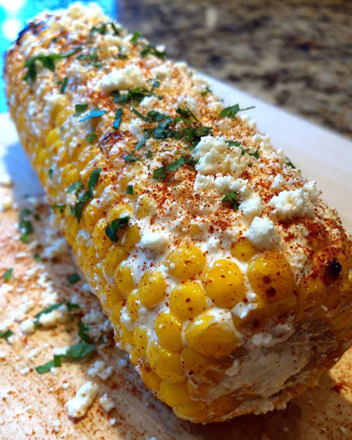 Instant Pot Mexican street corn - detail 3
