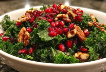 Kale and Pomegranate Winter Salad