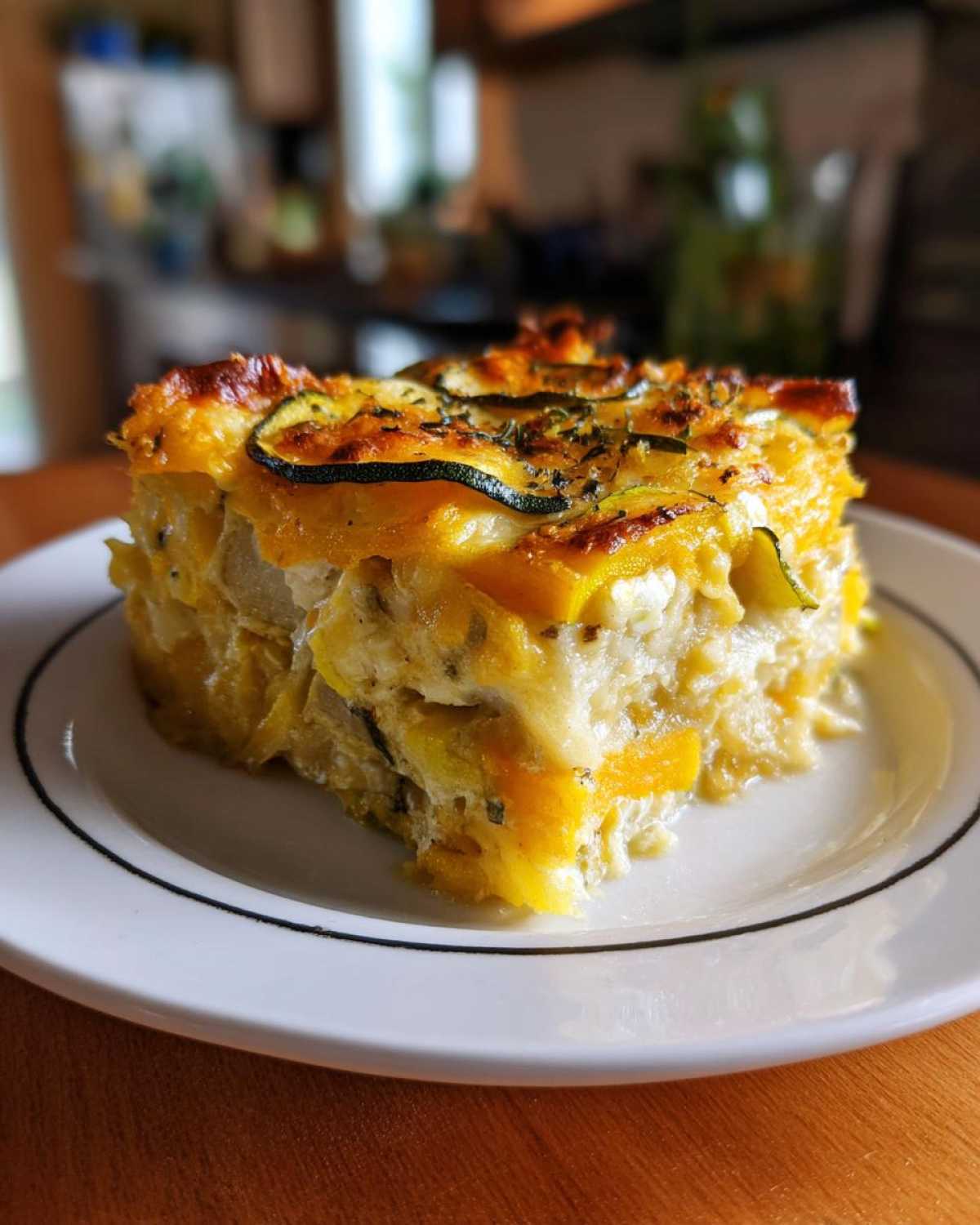 Keto squash casserole - detail 2