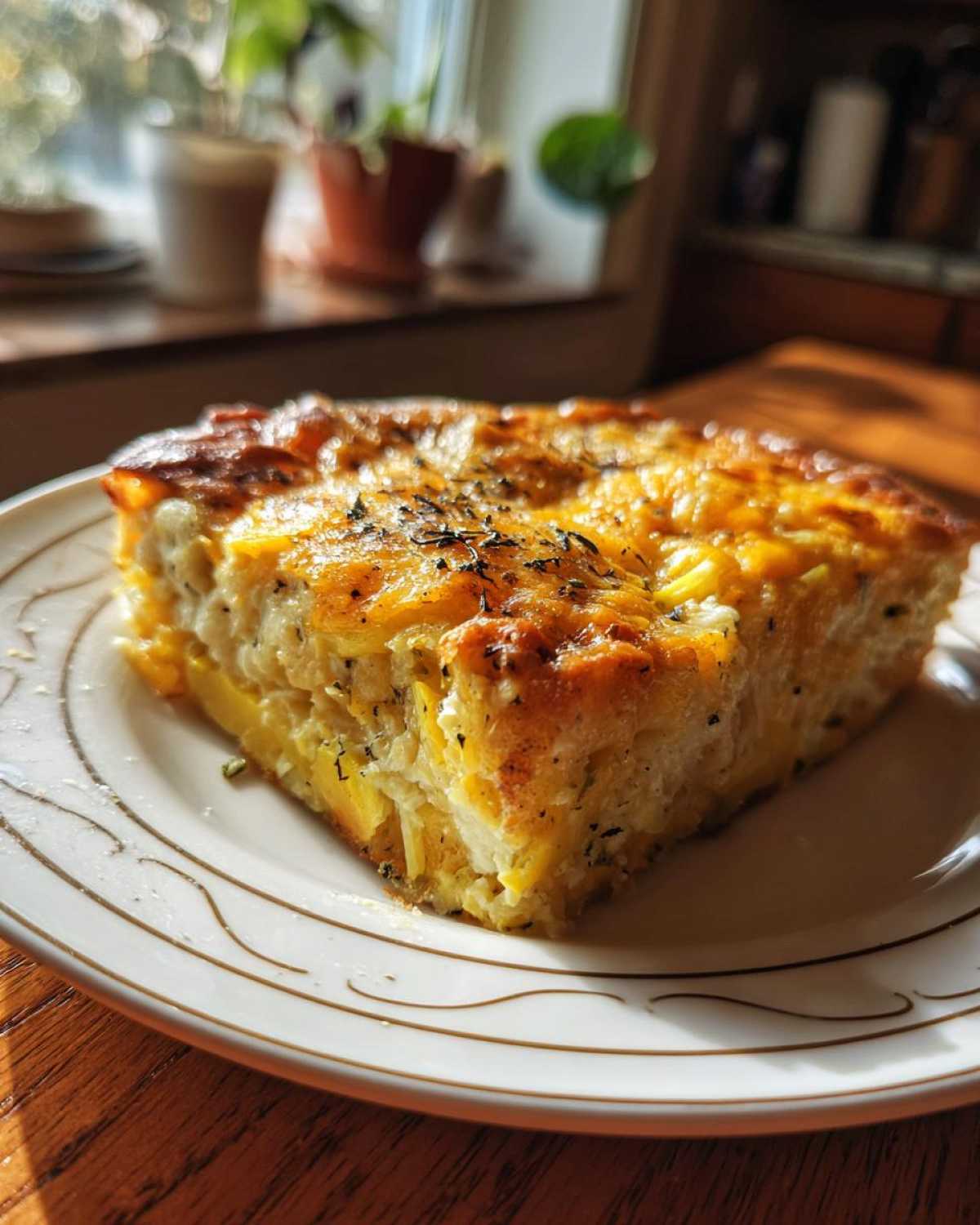 Keto squash casserole - detail 3