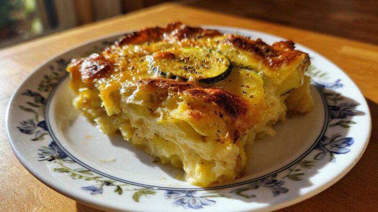 Keto squash casserole