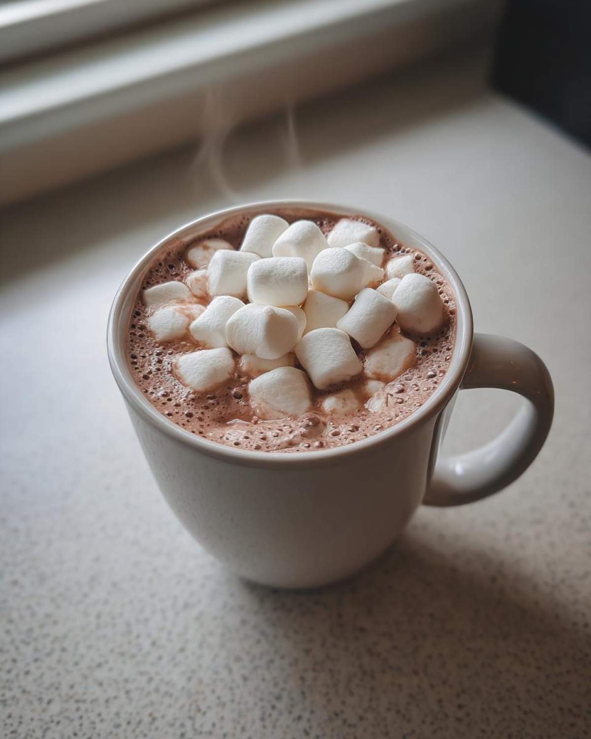 Lavender Hot Chocolate with Marshmallows - detail 1