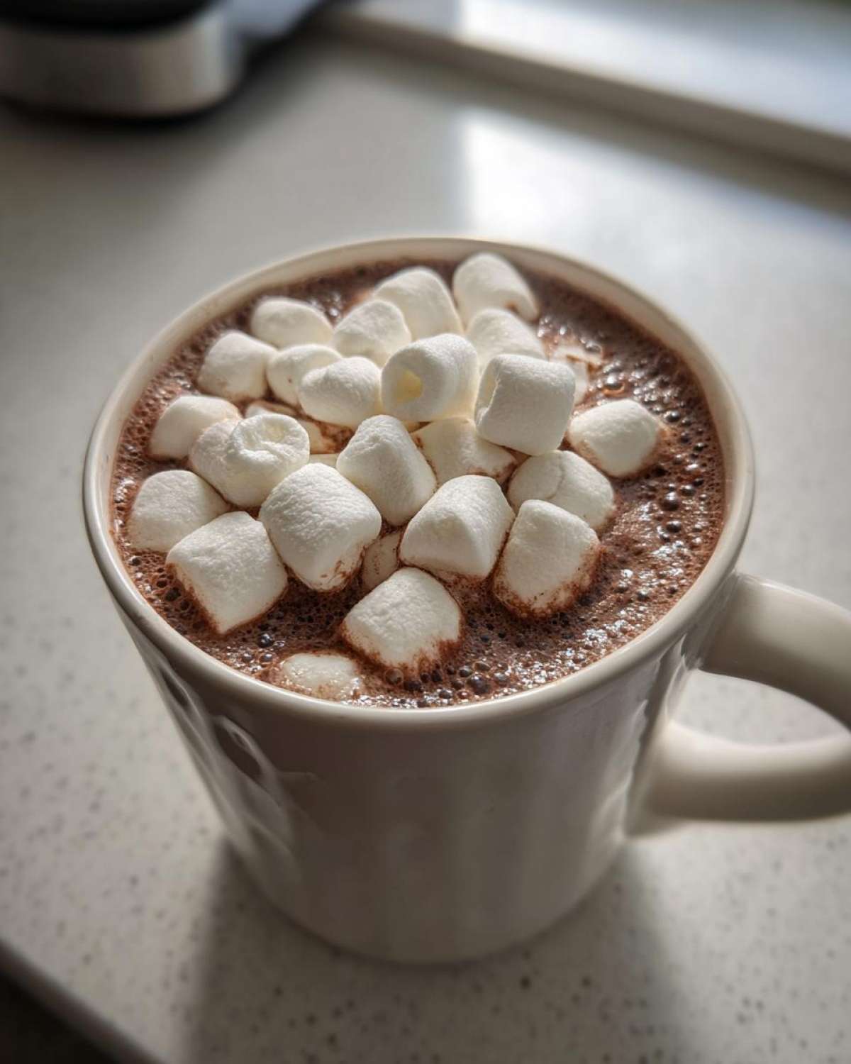 Lavender Hot Chocolate with Marshmallows - detail 3