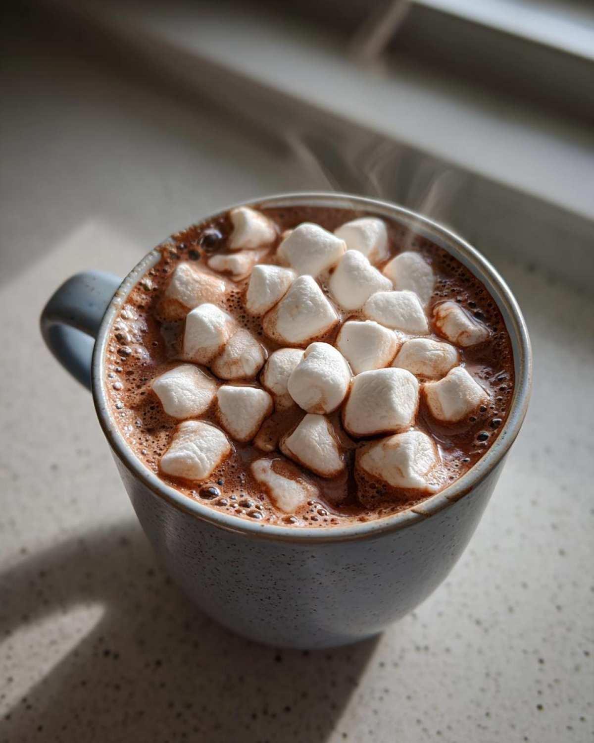 Lavender Hot Chocolate with Marshmallows - detail 4