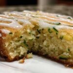 Lemon Zucchini Bars with Glaze