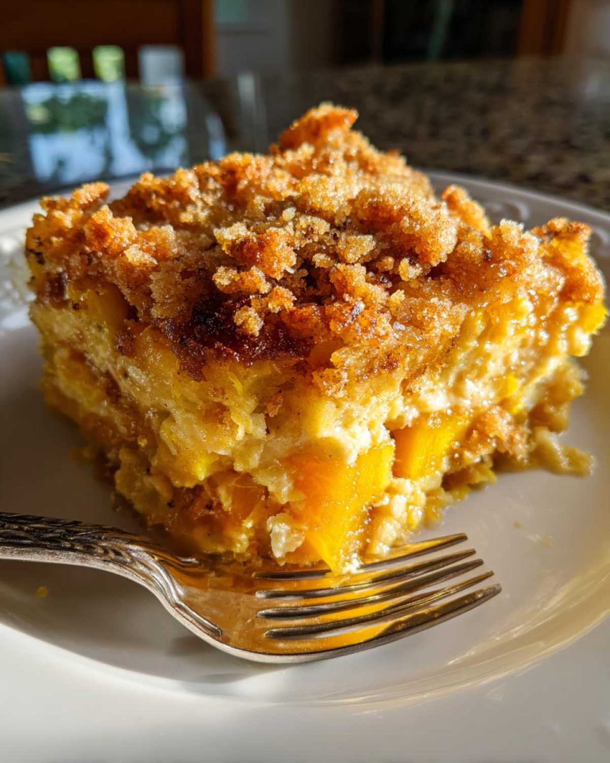 Low-carb squash casserole - detail 2