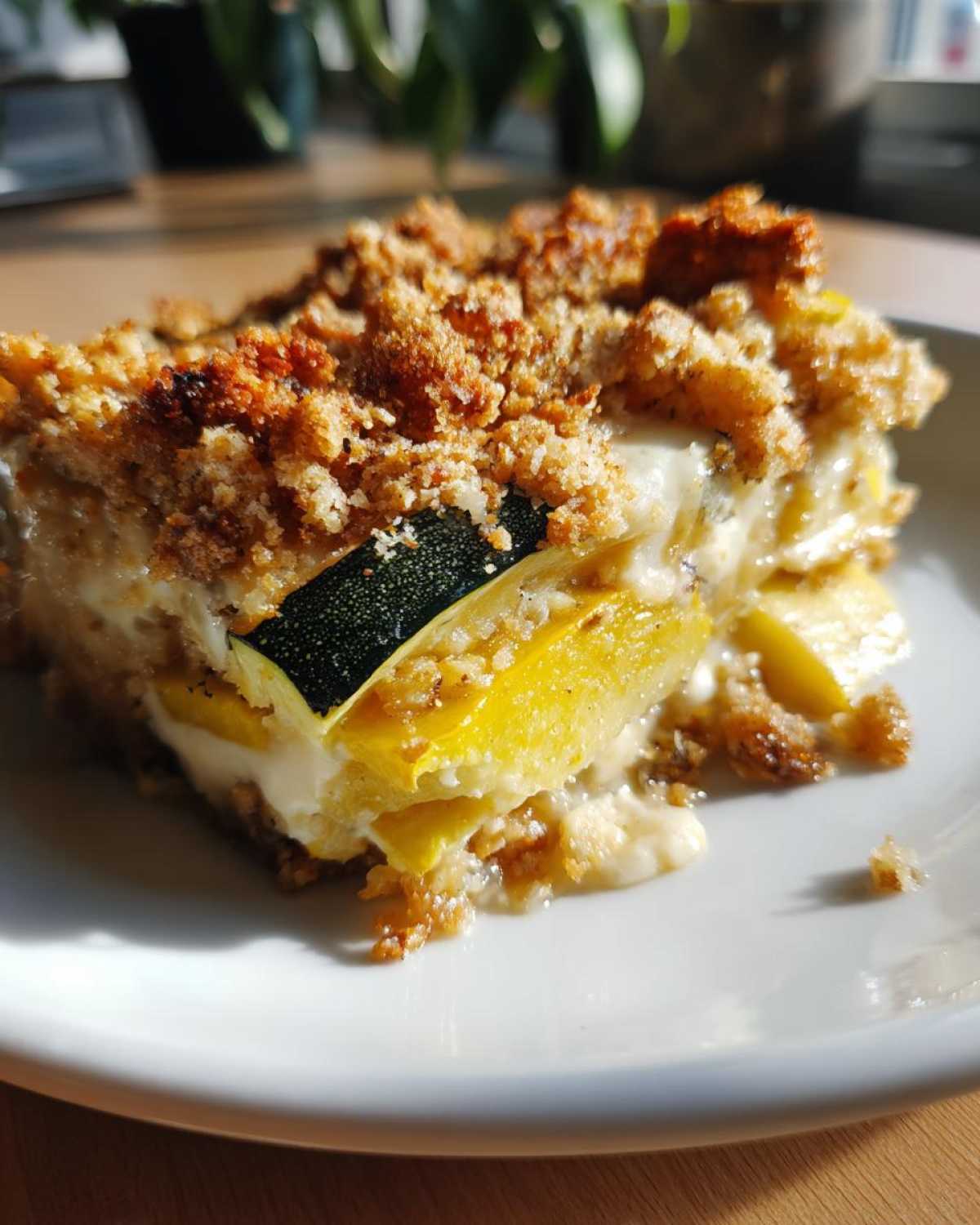 Low-carb squash casserole - detail 4