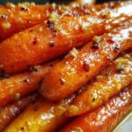 Maple Dijon Glazed Carrots