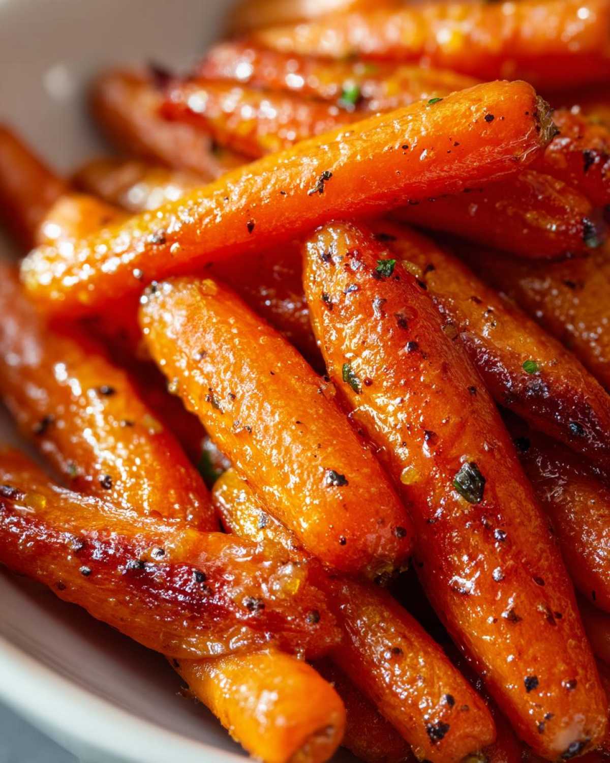 Maple Dijon Glazed Carrots - detail 4