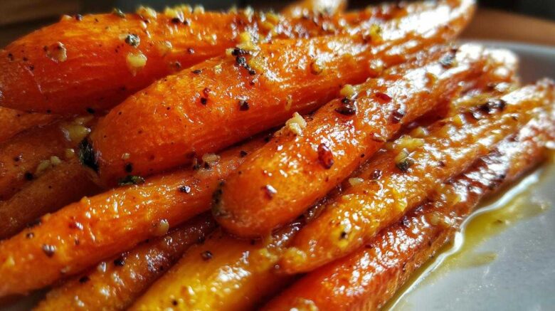 Maple Dijon Glazed Carrots