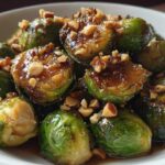 Maple-Glazed Brussels Sprouts with Hazelnuts
