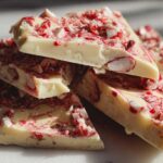 Marbled White Chocolate Peppermint Bark