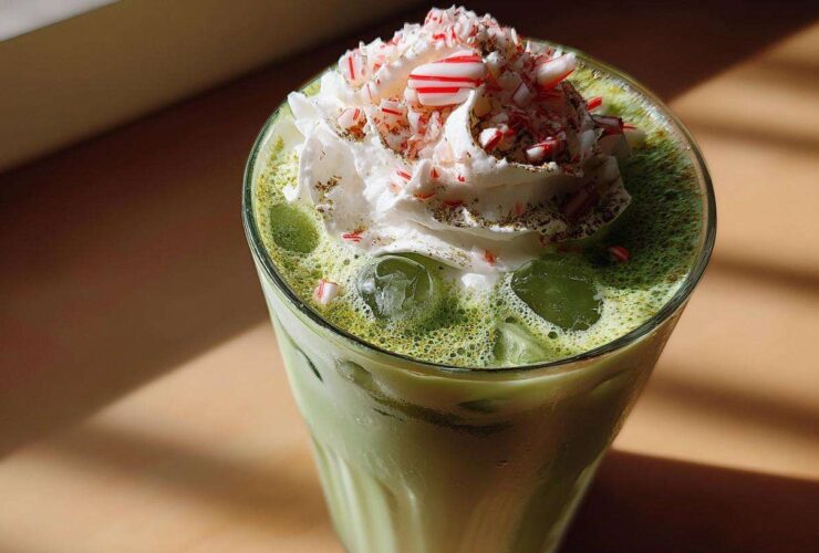 Matcha Peppermint Latte