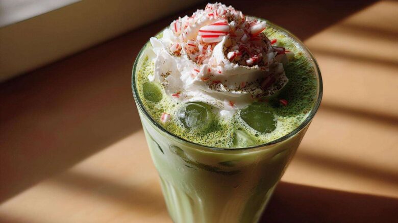 Matcha Peppermint Latte