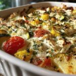 Mediterranean squash casserole