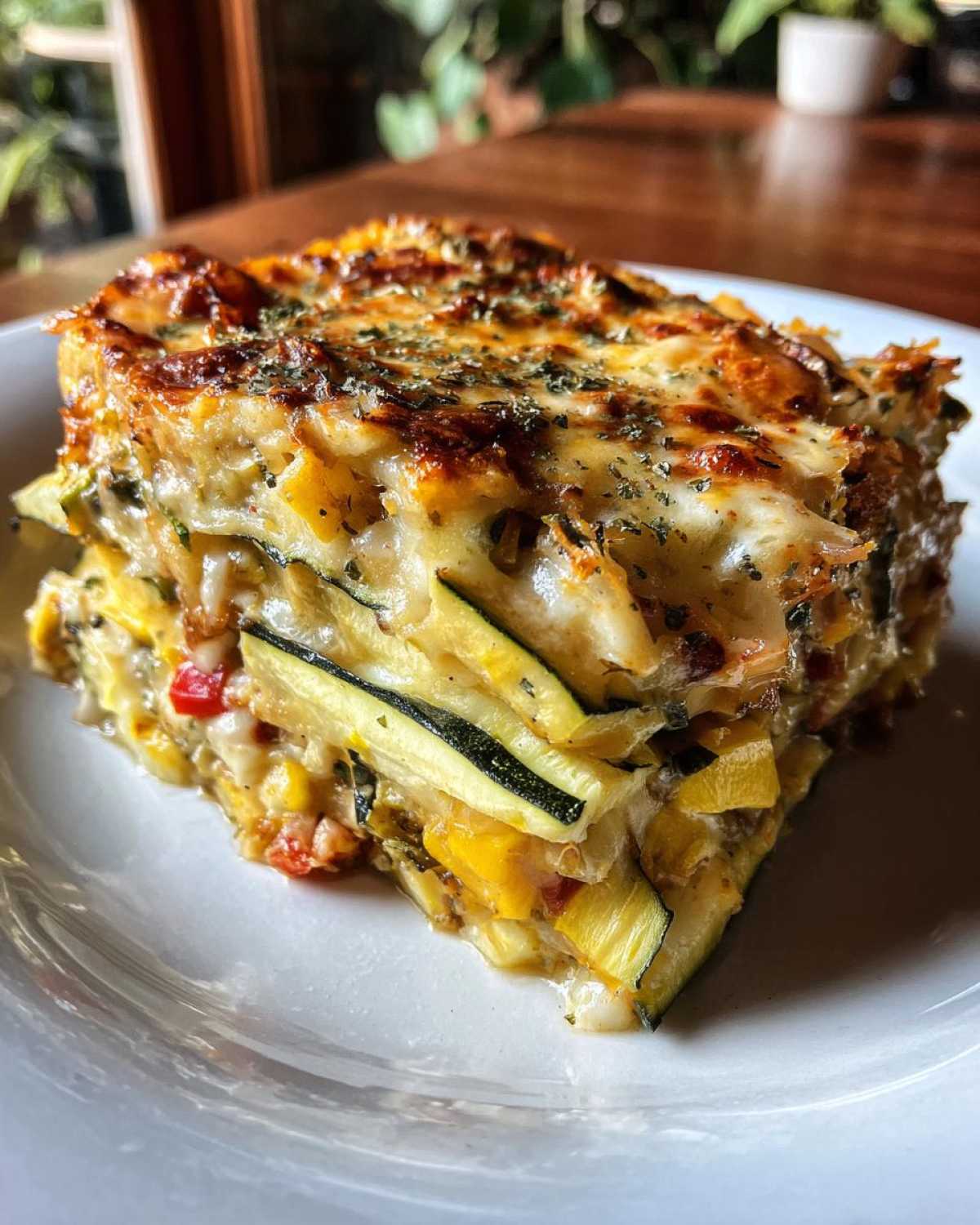 Mexican squash casserole - detail 2