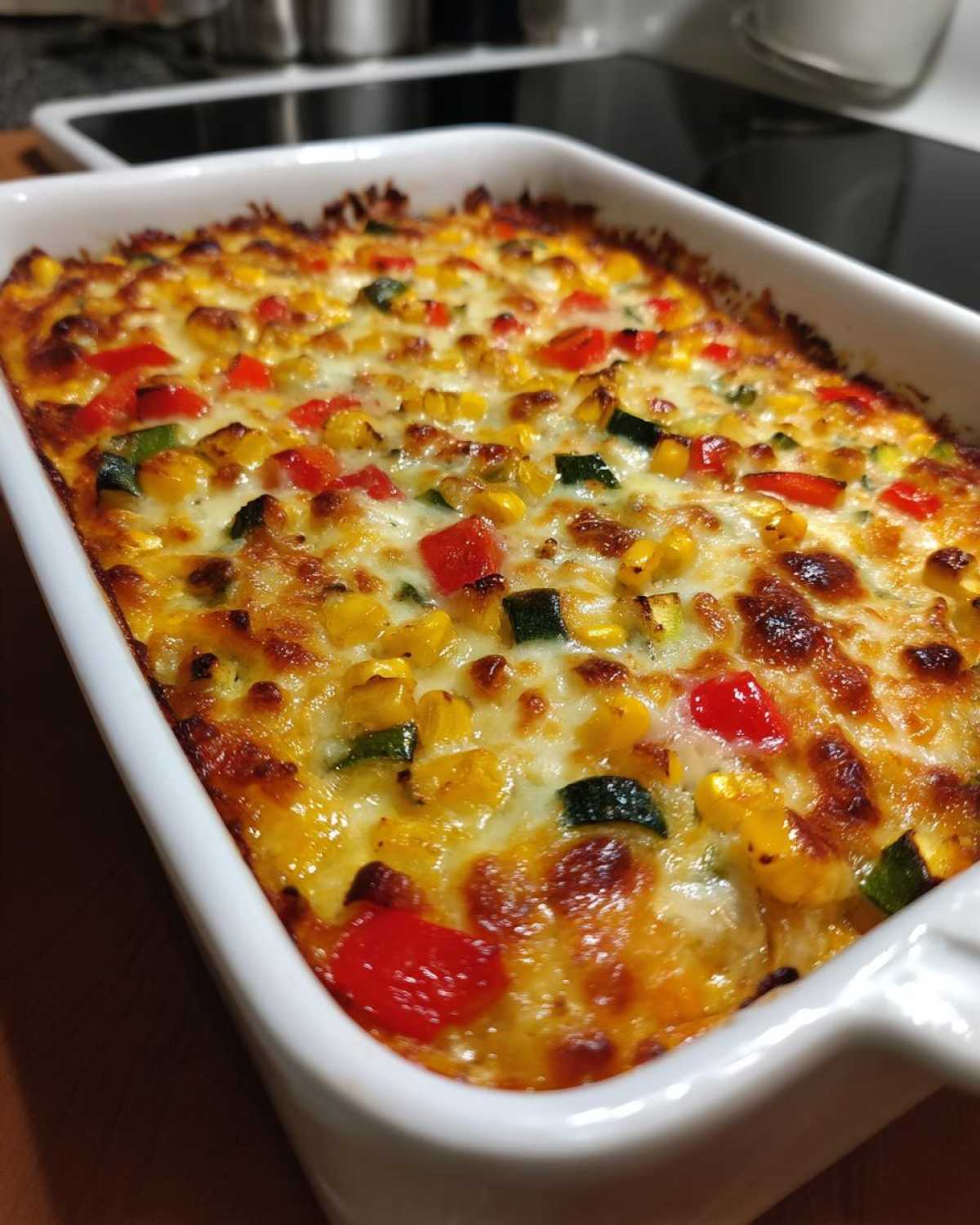 Mexican squash casserole - detail 4