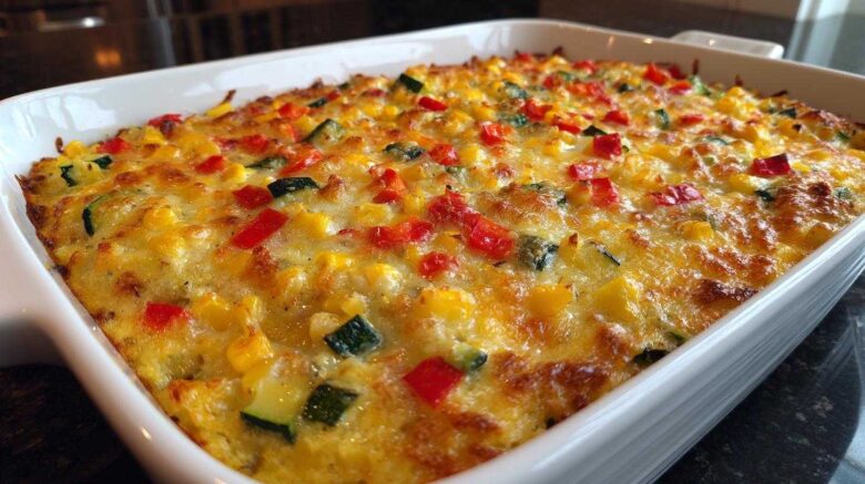 Mexican squash casserole