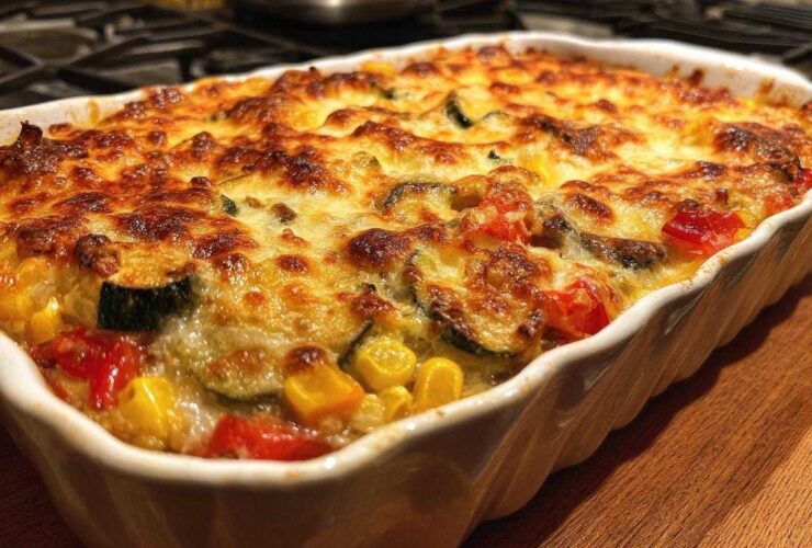 Mexican squash casserole