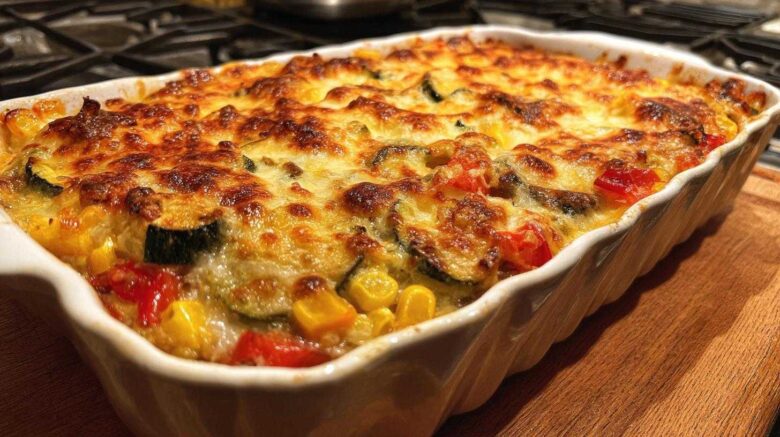 Mexican squash casserole
