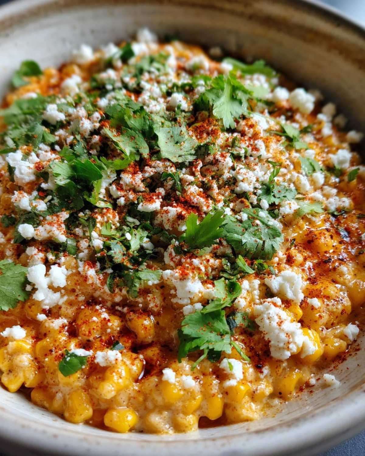 Mexican street corn bowl - detail 3