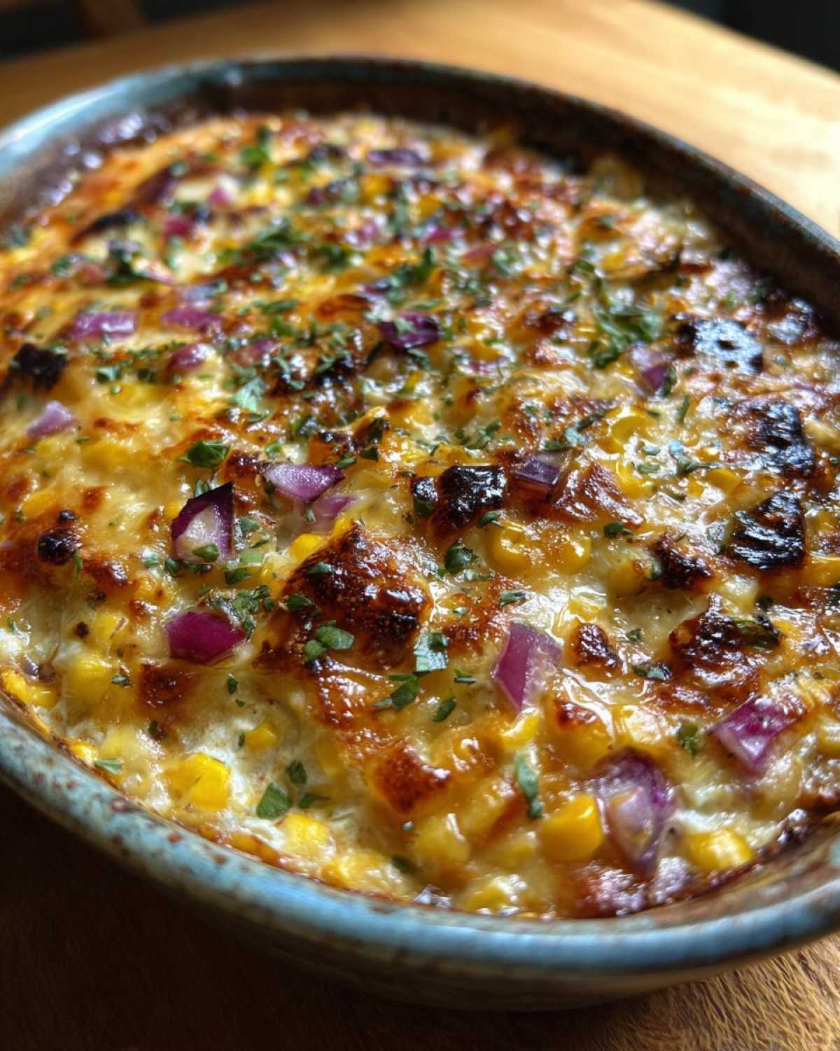 Mexican street corn dip - detail 1