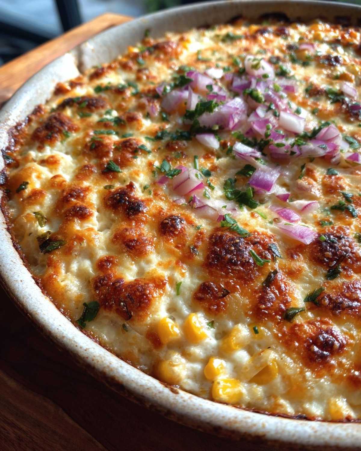 Mexican street corn dip - detail 2