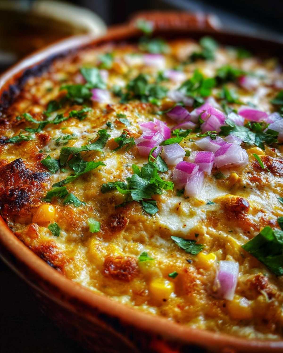 Mexican street corn dip - detail 3