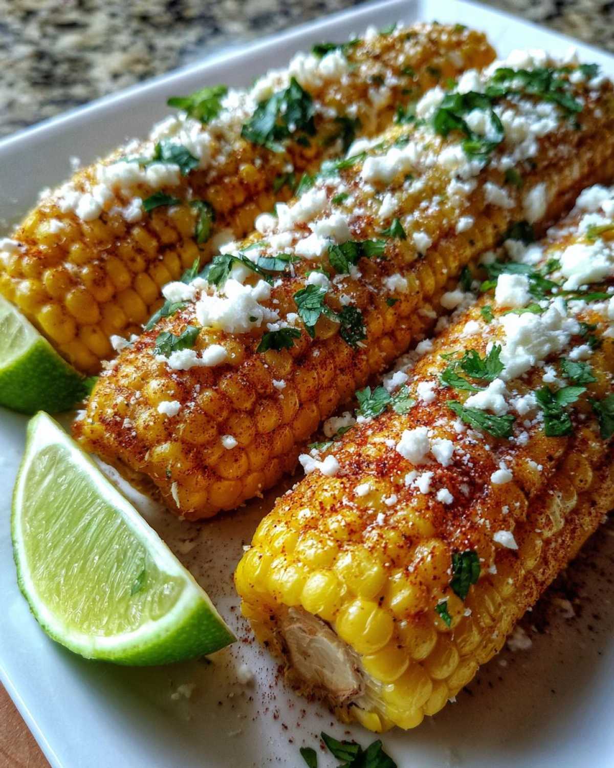 Mexican street corn garnish - detail 4
