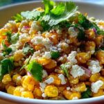 Mexican street corn salad