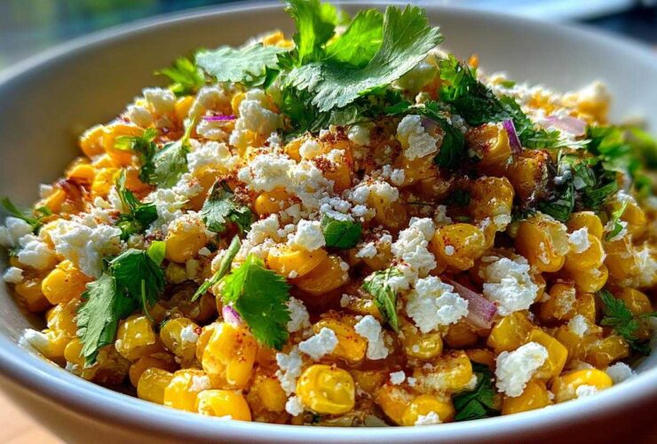 Mexican street corn salad