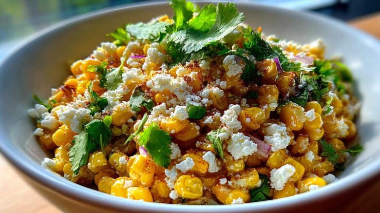 Mexican street corn salad