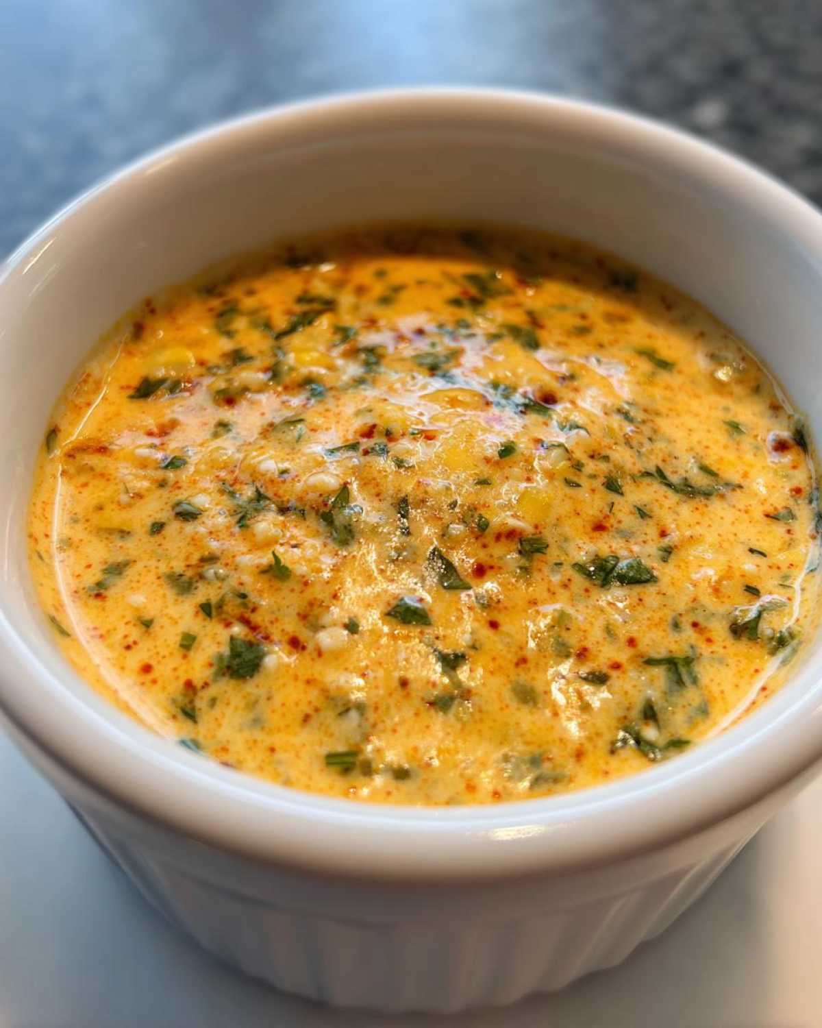 Mexican street corn sauce - detail 1