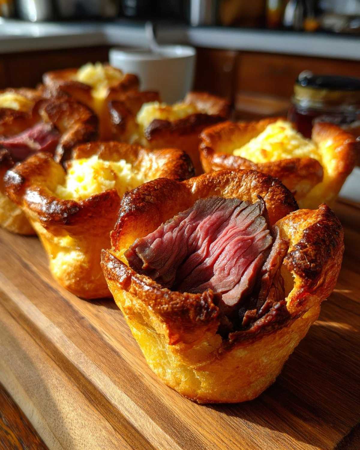 Mini Yorkshire Puddings with Beef Sliders - detail 3