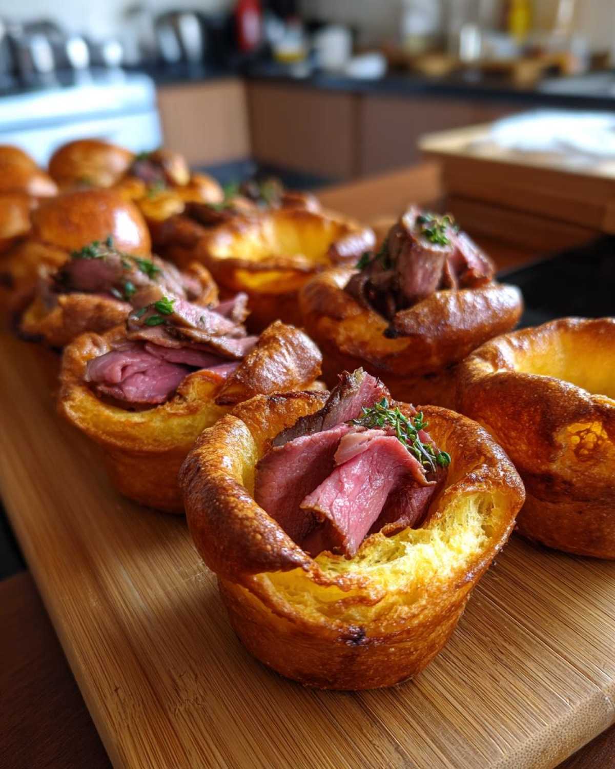 Mini Yorkshire Puddings with Beef Sliders - detail 4