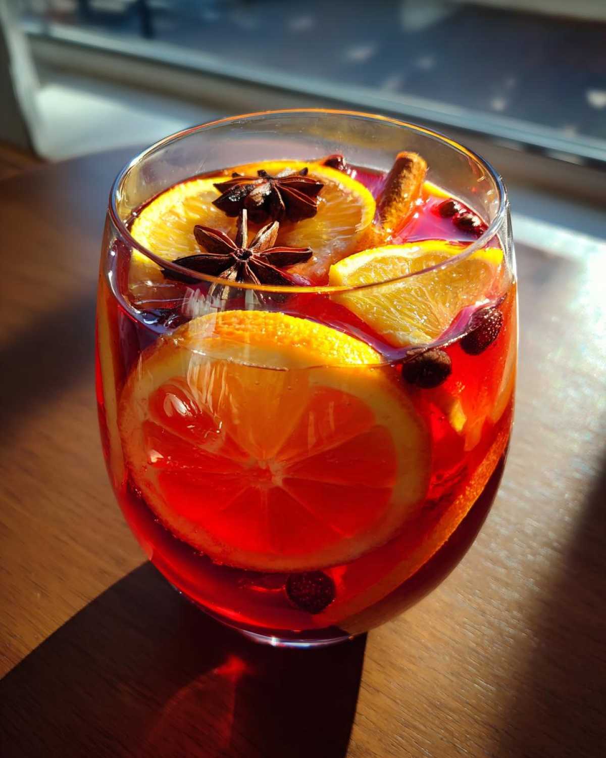 Mulled Apple Cider Sangria - detail 1