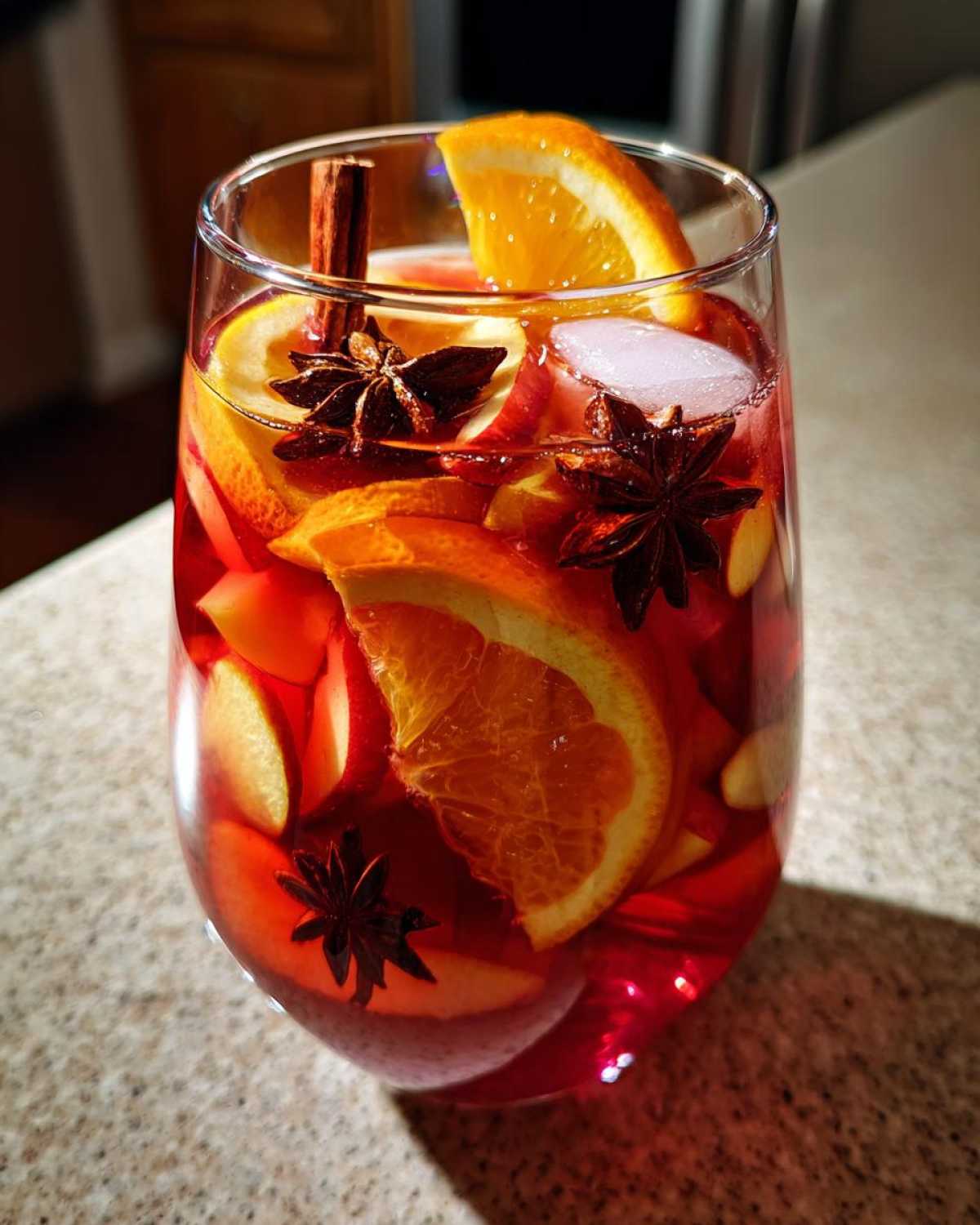 Mulled Apple Cider Sangria - detail 2