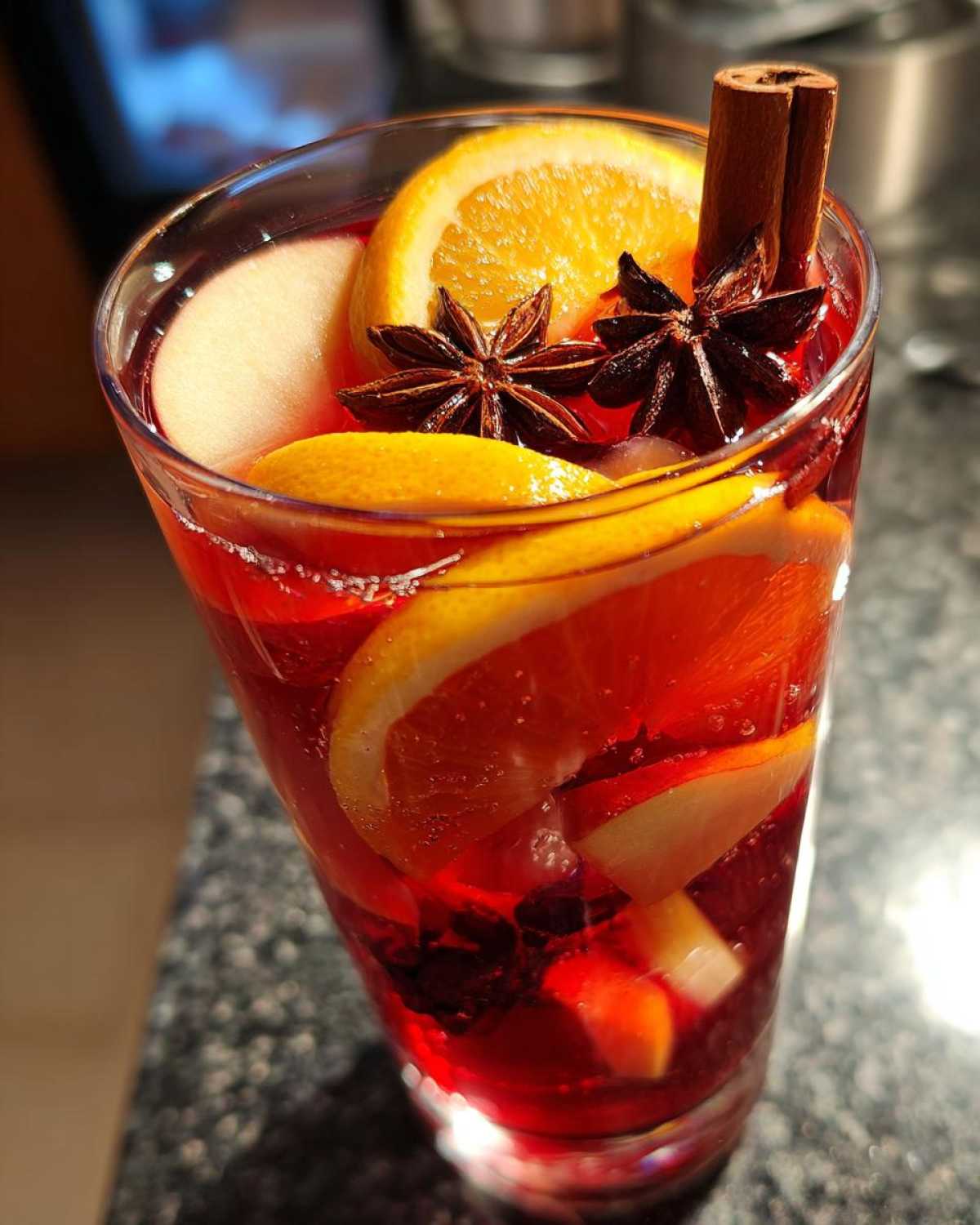 Mulled Apple Cider Sangria - detail 3