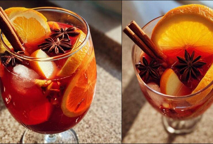 Mulled Apple Cider Sangria