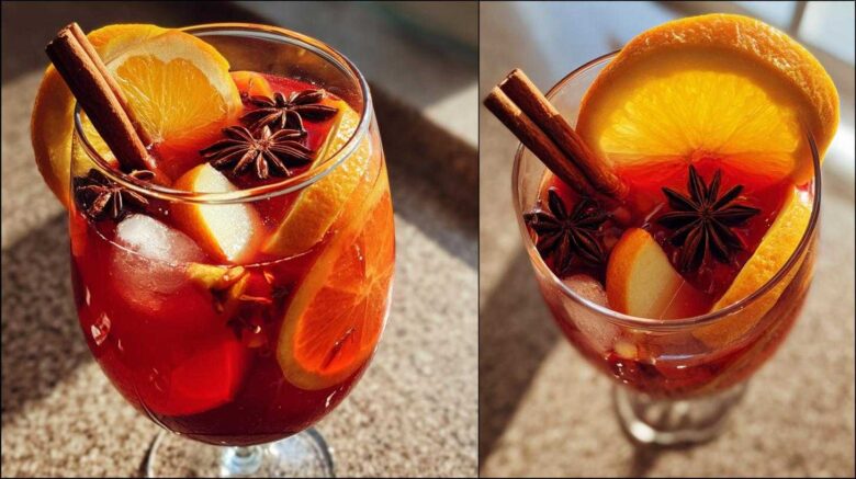 Mulled Apple Cider Sangria