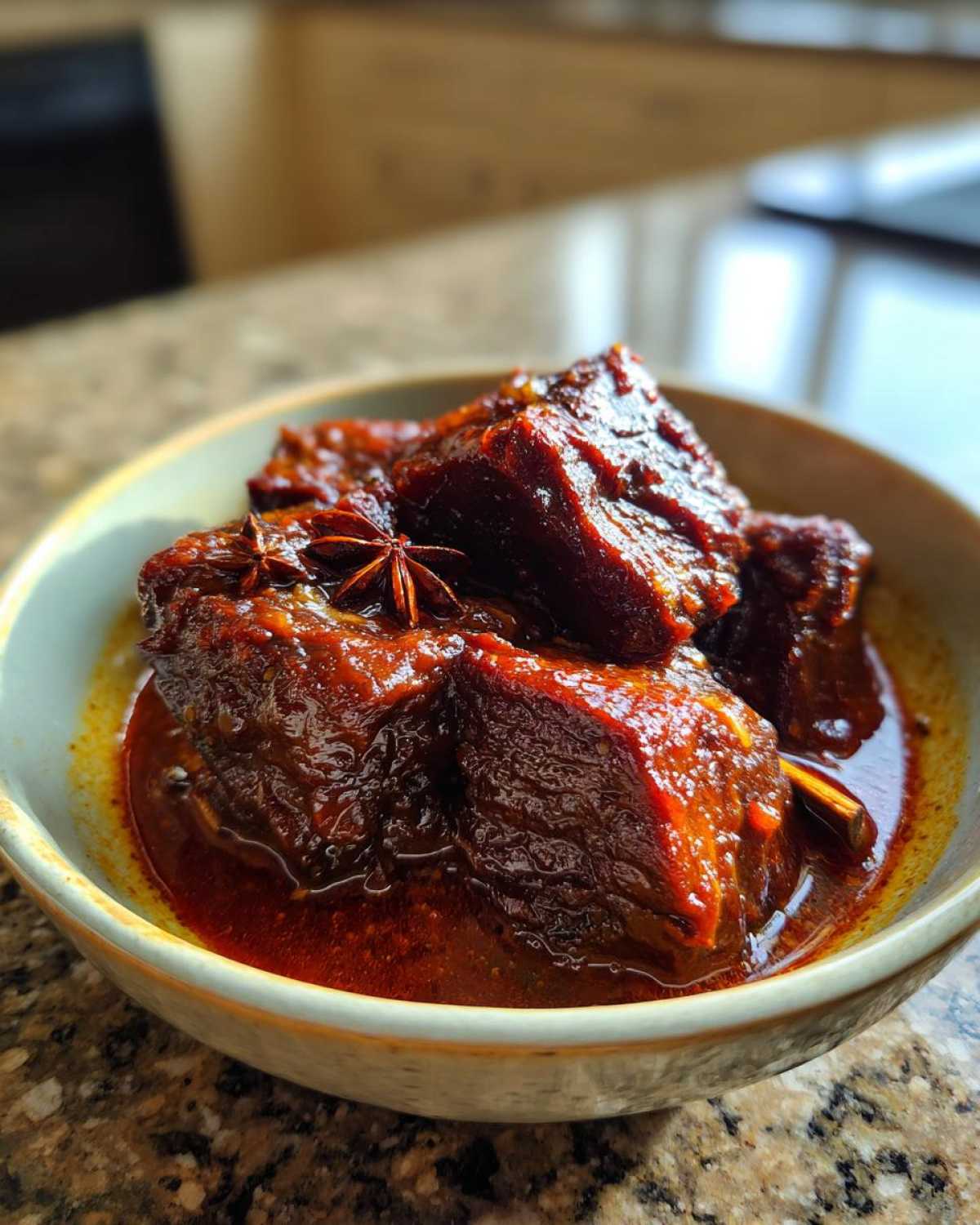 Mulled Wine Braised Short Ribs - detail 3