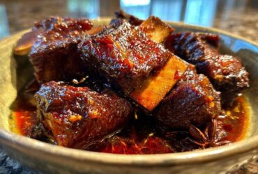 Mulled Wine Braised Short Ribs