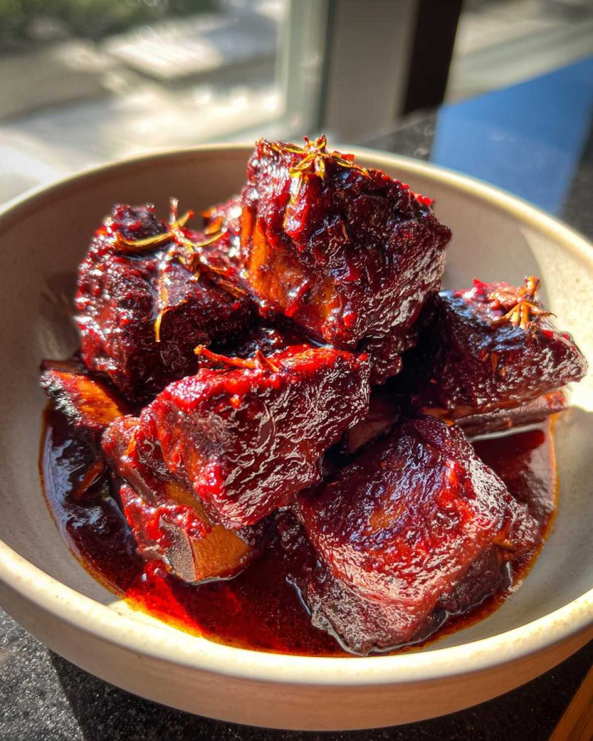 Mulled Wine Braised Short Ribs - detail 4