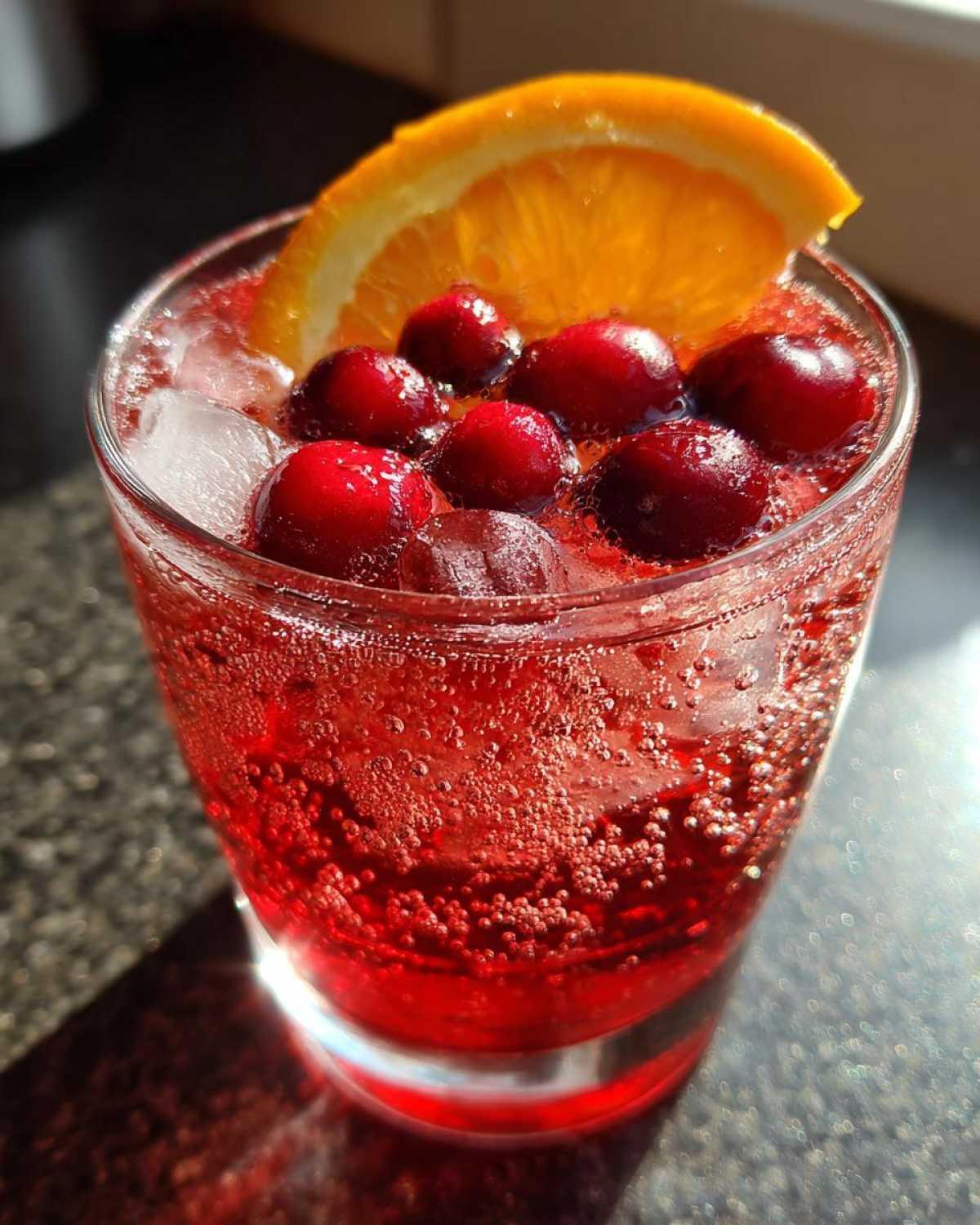 Non-Alcoholic Sparkling Cranberry Punch - detail 2